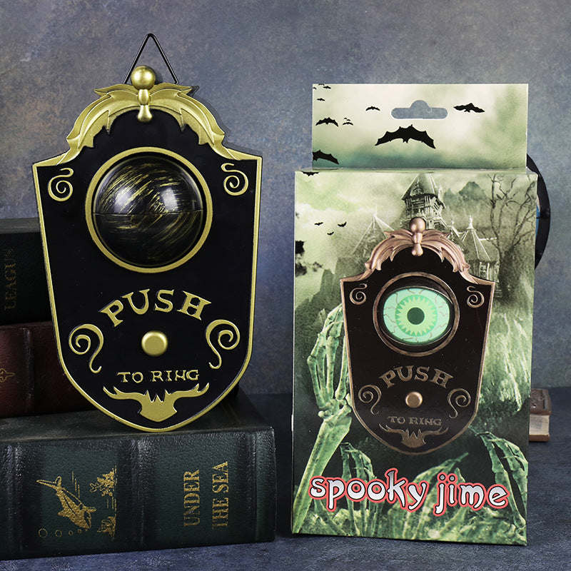Halloween One-Eye Doorbell Decoration LED Electric Luminous - Bellarte Enchanté Halloween One-Eye Doorbell Decoration LED Electric Luminous